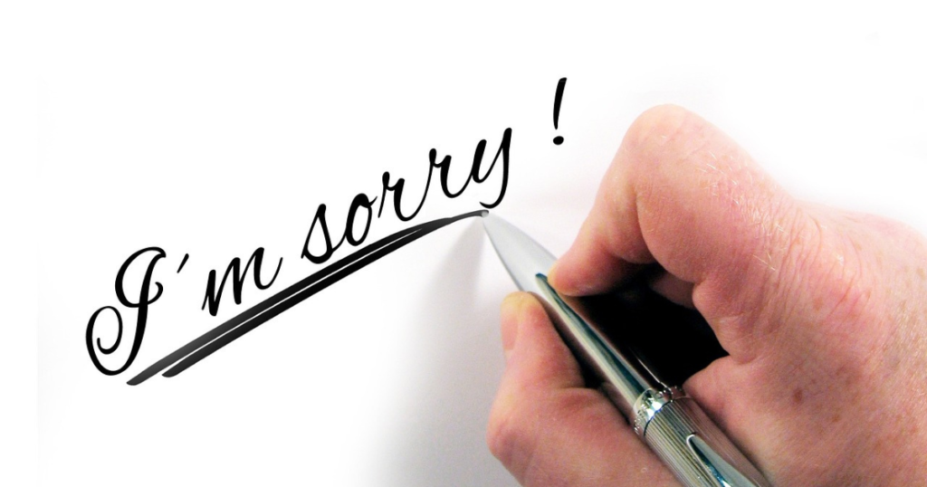 中国語の「ごめんなさい」と「すみません」のフレーズ