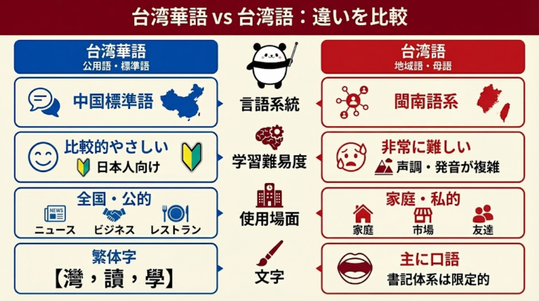 台湾華語を独学するには?台湾語や普通話との違いやおすすめ教材・検定試験を紹介! | 毎日中国語のブログ | 最短で中国語習得を目指すオンライン ...