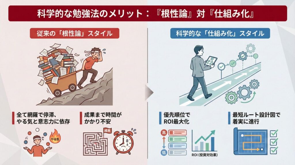 科学的な勉強法を取り入れるメリット